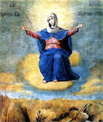 Икона Божией матери "Спорительница хлебов"